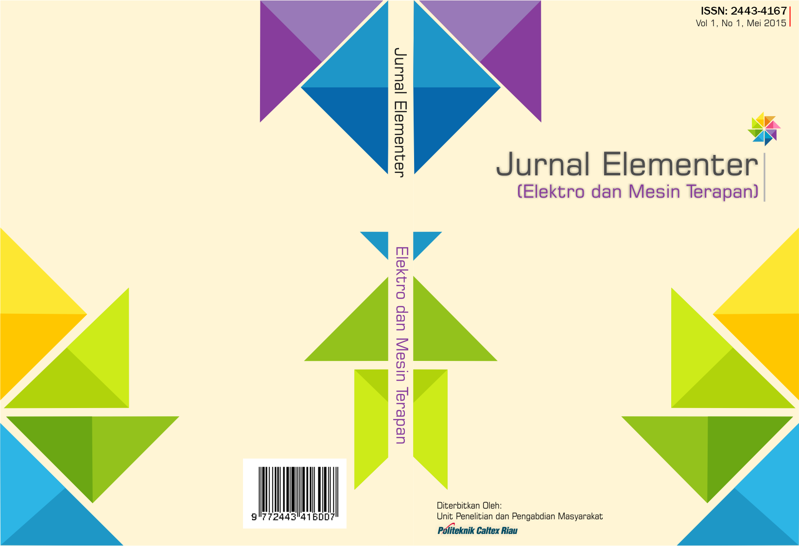 					View Vol. 1 No. 1 (2015): Jurnal Elektro dan Mesin Terapan (ELEMENTER)
				